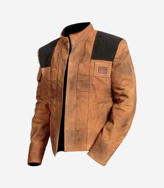 Star Wars Brown Suede Leather Jacket