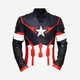 Captain America Civil War Genuine Leather Jacket