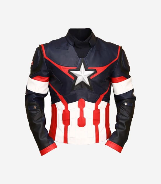 Captain America Civil War Genuine Leather Jacket