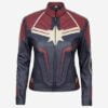 Captain Marvel Carol Danvers Leather Jacket