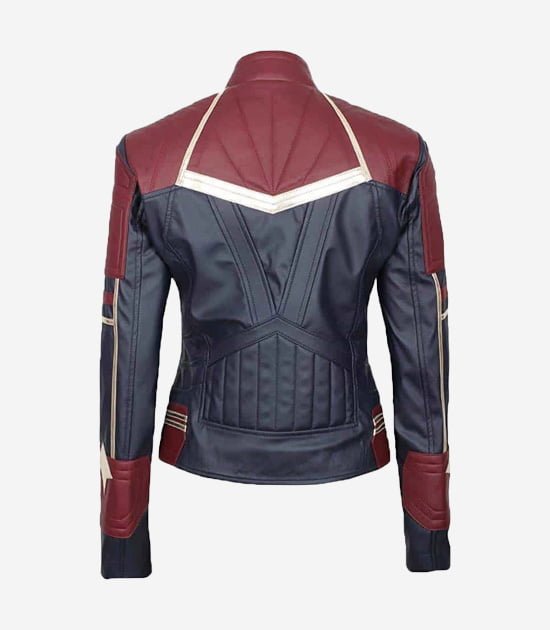 Captain Marvel Carol Danvers Leather Jacket