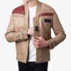 Finn Star Wars Boyega Leather Jacket-01