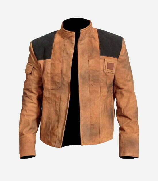 Star Wars Brown Suede Leather Jacket