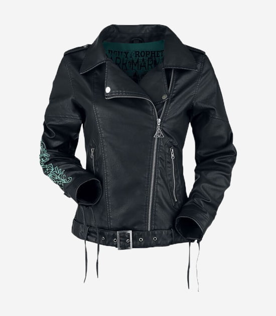 Harry Potter Death Eaters Leather Jacket