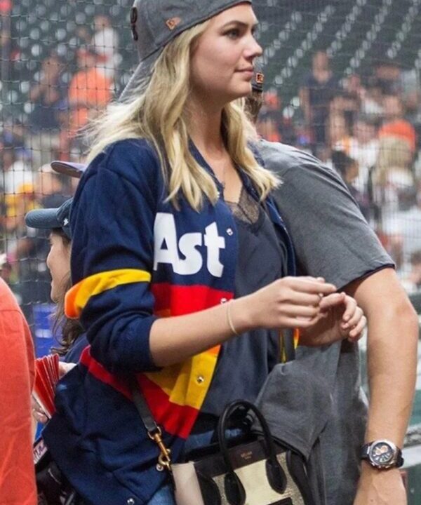 Kate Upton Houston Astros jacket