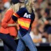 Kate Upton Houston Astros jacket