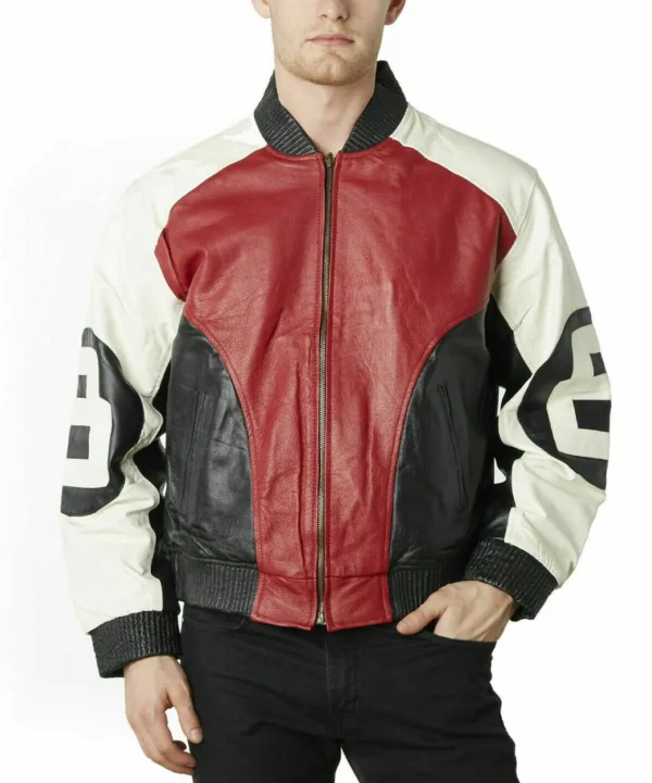 Mens-Red-8-Ball-Bomber-Leather-Jacket-01