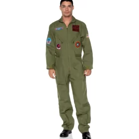 Men’s Top Gun Flight Suit Costume