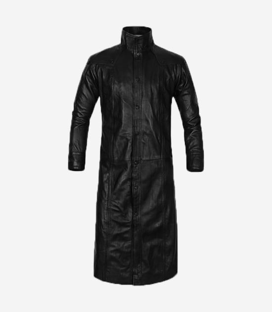 Avengers Nick Fury Leather Trench Coat