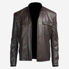 Poe Dameron Star Wars The Last Jedi Brown Jacket