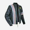 Captain America Easy Rider Usa Flag Leather Jacket