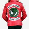 Rubie’s Riverdale Red Southside Serpents Leather Jacket