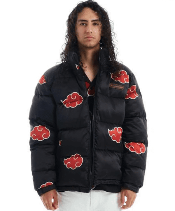 Akatsuki Naruto Puffer Jacket 2