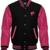 Barbie Pink Varsity Jacket-01