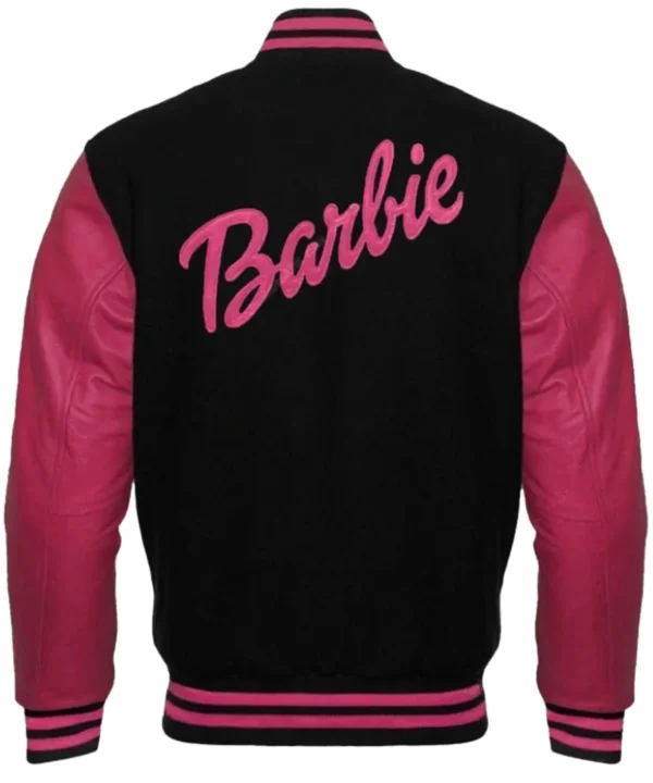 Barbie Pink Varsity Jacket