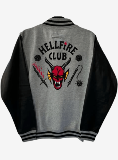 Hellfire Club Black Varsity Jacket