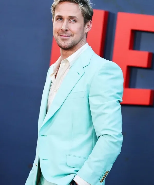 Ryan Gosling Barbie Blue Blazer