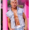 Ryan Gosling Barbie Blue Denim Vest