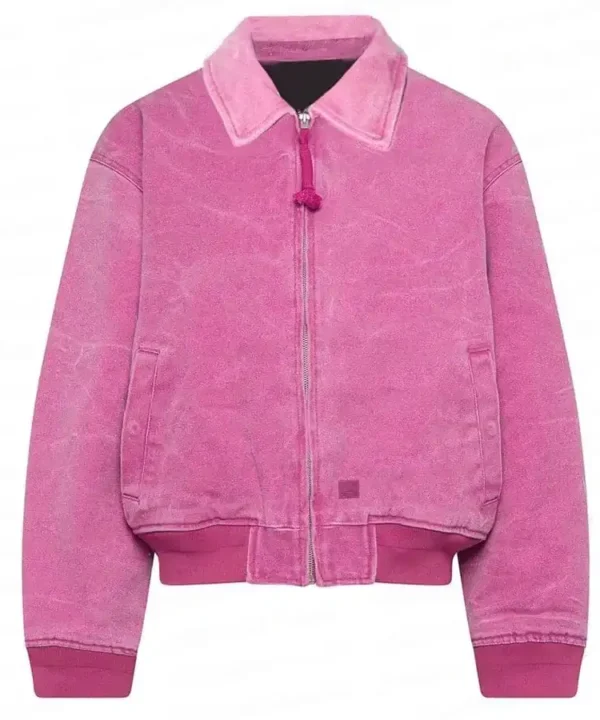 Ryan Gosling Barbie Pink Bomber Jacket-01