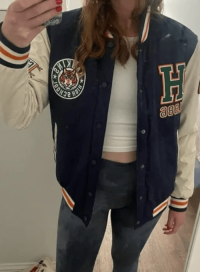 Stranger Things Blue Varsity Jacket