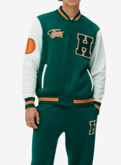 Stranger Things Hawkins Tigers Varsity Jacket