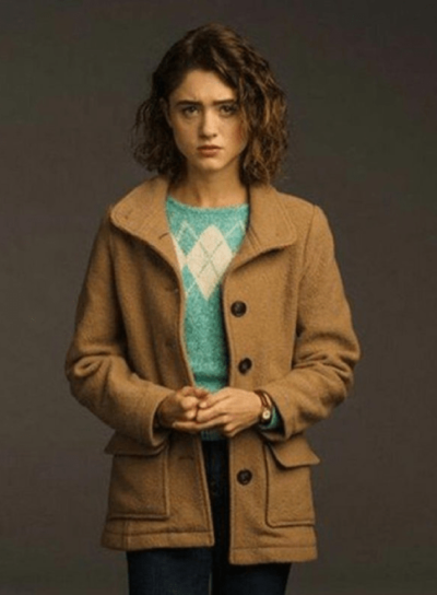 Stranger Things S3 Nancy Wheeler Brown Coat