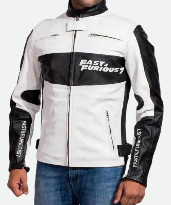 Vin Diesel Fast And Furious 7 Motorcycle Jacket-01