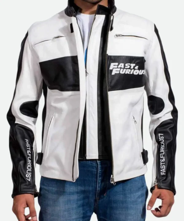 Vin Diesel Fast And Furious 7 Motorcycle Jacket-02