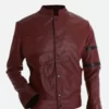 Vin Diesel Fast And Furious Red Leather Jacket