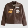 Abercrombie McLaren Racer Leather Jacket