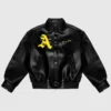 Doncare AFGK Ferrari Black Leather Jacket