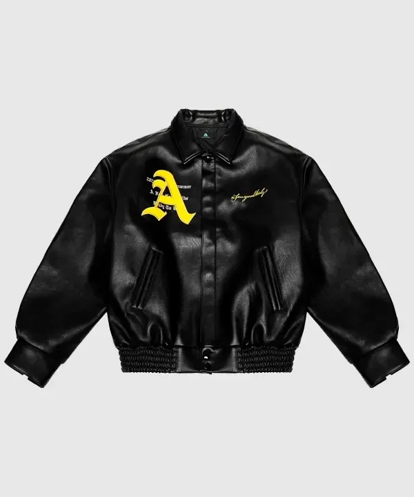 Doncare AFGK Ferrari Black Leather Jacket