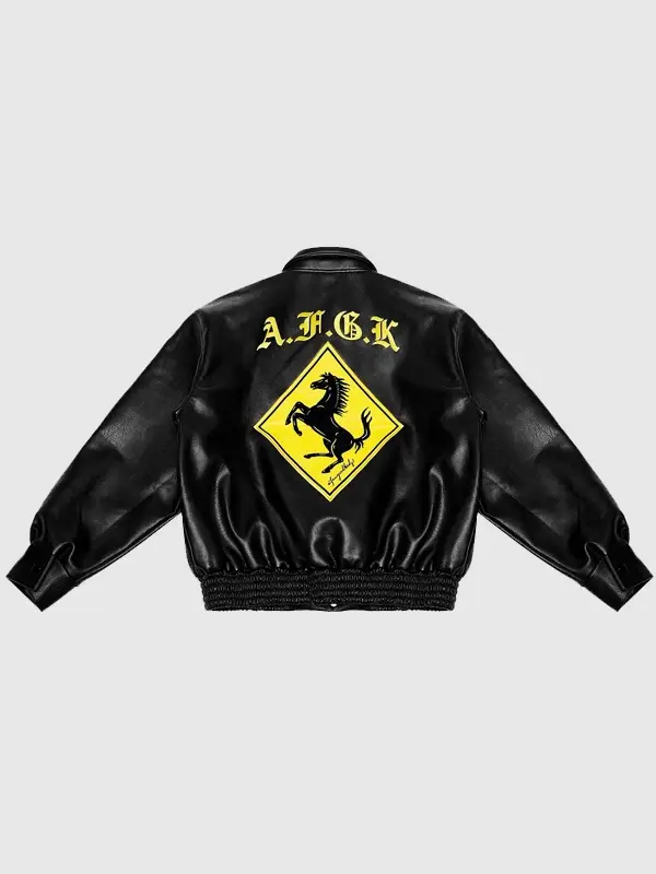 Doncare AFGK Ferrari Leather Jacket Doncare AFGK Ferrari Leather Jacket