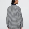 Gap × DÔEN Gingham Cotton Jacket